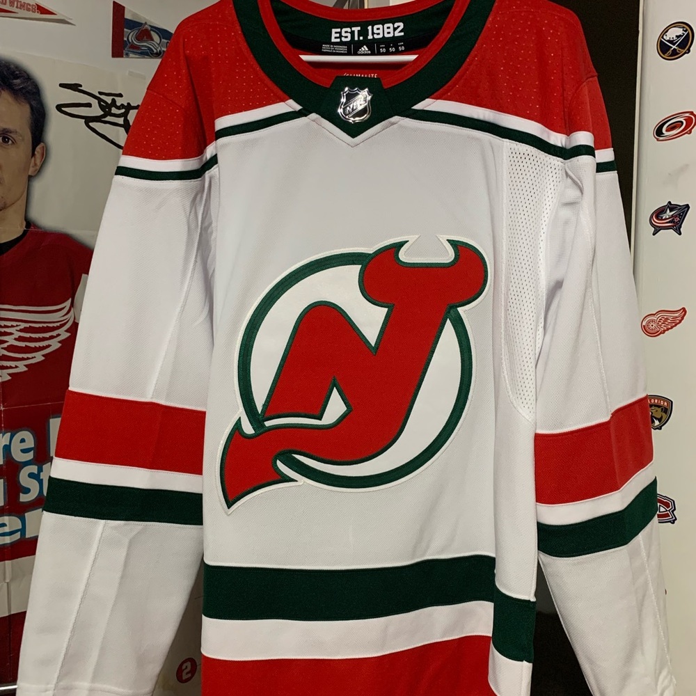 NHL Adidas New Jersey Devils Jersey